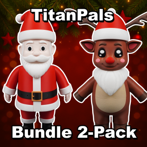 TitanPals Duo – Santa & Rudolph