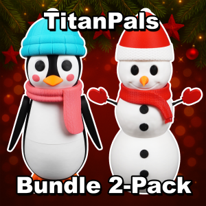 TitanPals Duo – Mr. Waddles & Mr. Frosty